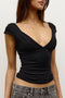 MARIANNA TOP - BLACK