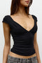 MARIANNA TOP - BLACK