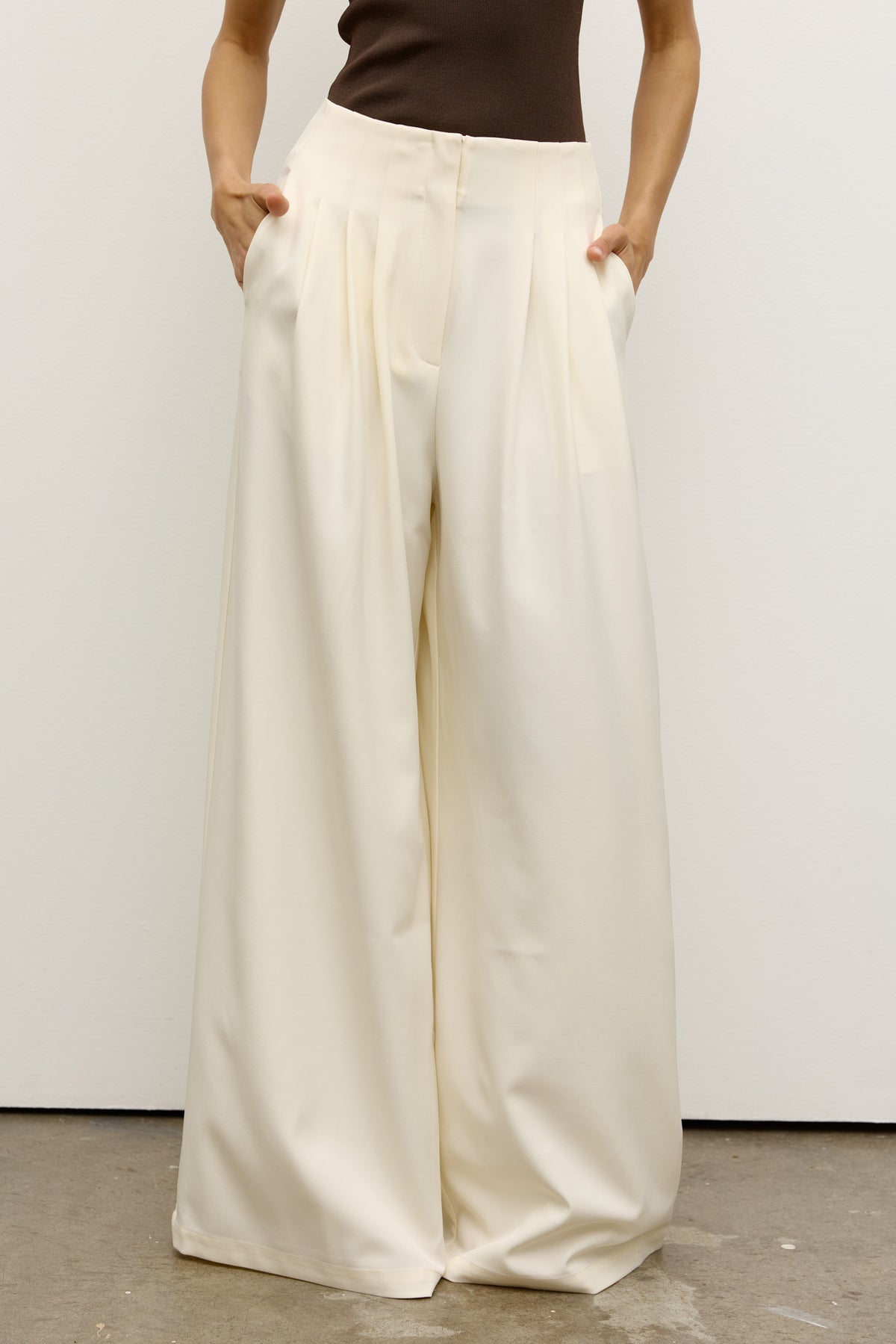 CIEL PANT -  IVORY