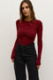 LILA BODYSUIT - WINE