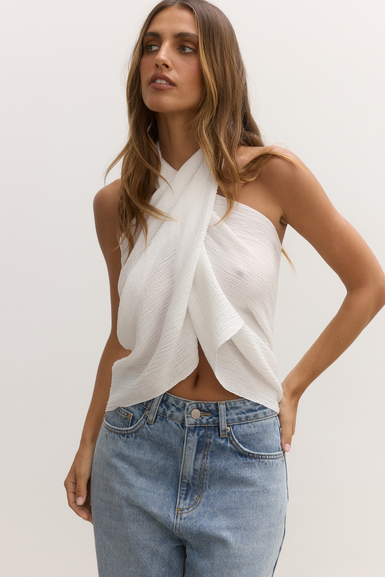 SOLARA MINI SARONG - WHITE
