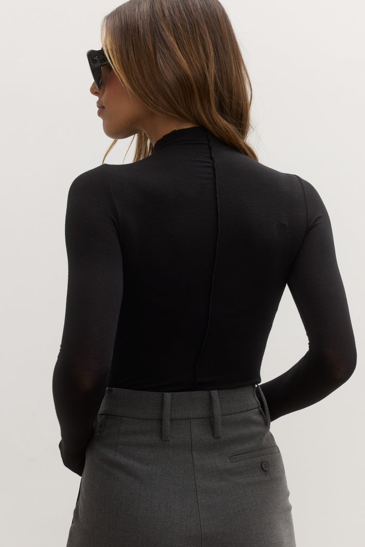 ANISA TURTLE NECK - SHADOW