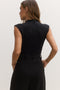 AMRITA SLEEVELESS BODYSUIT - SHADOW