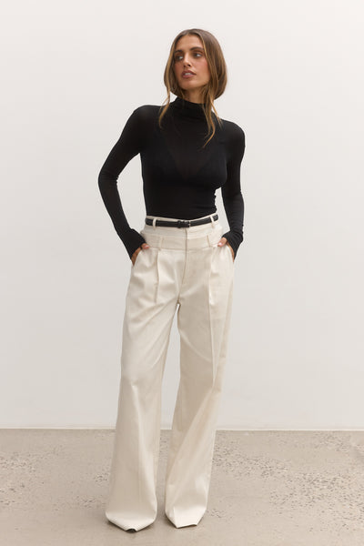 AIRLIE TOP - BLACK