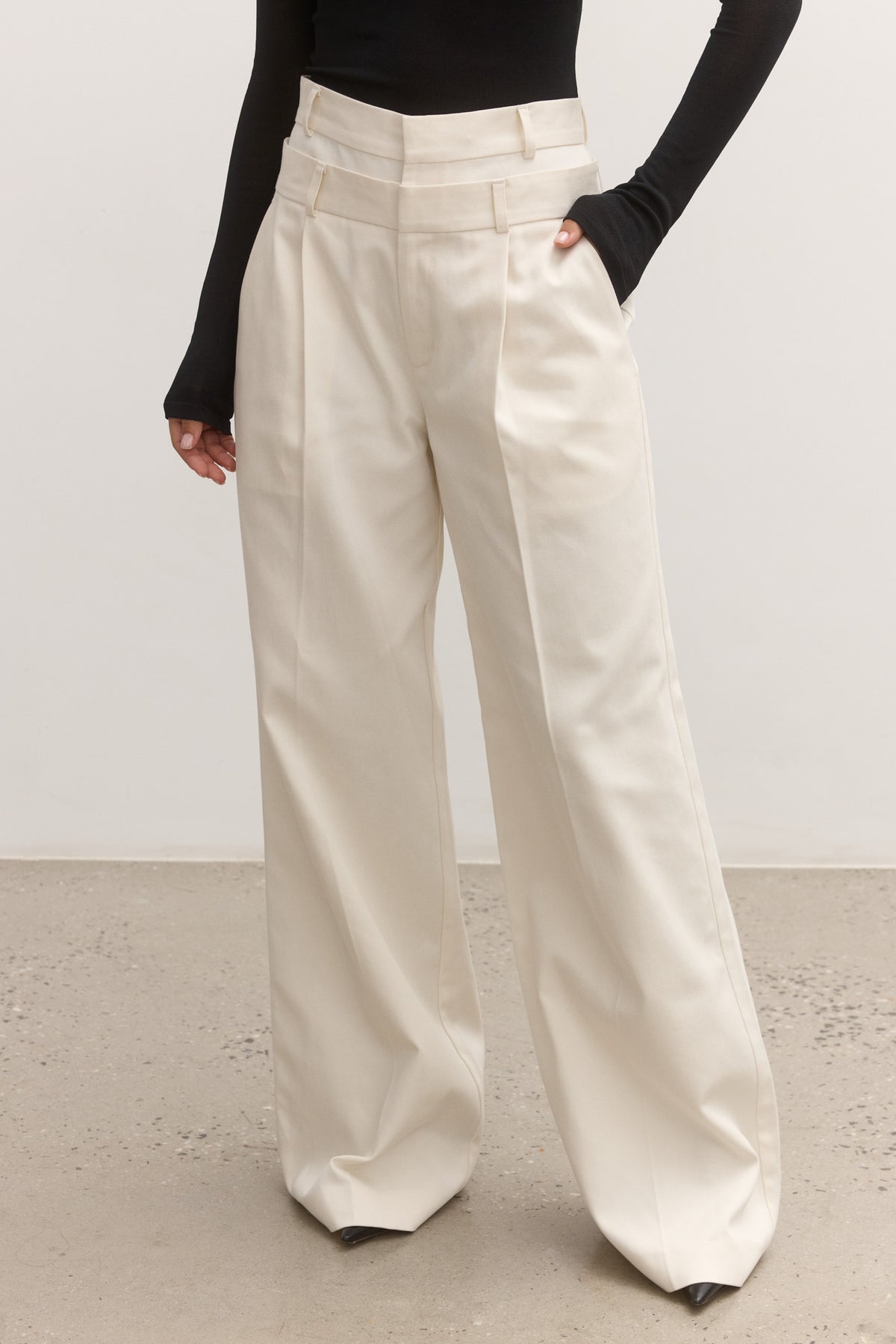 ISABEL PANT - STONE