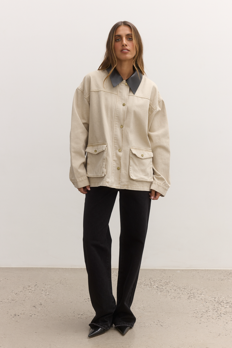 MACKENZIE JACKET - TAN