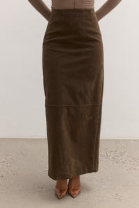 SHYLA SKIRT - SADDLE