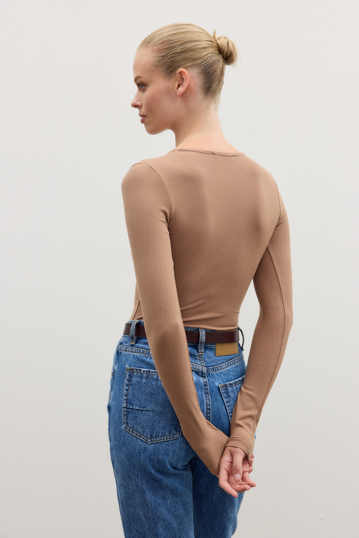 LARA BODYSUIT - MACCHIATO