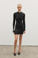 AMRITA MINI DRESS - SHADOW