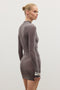 AMRITA MINI DRESS - SMOKE