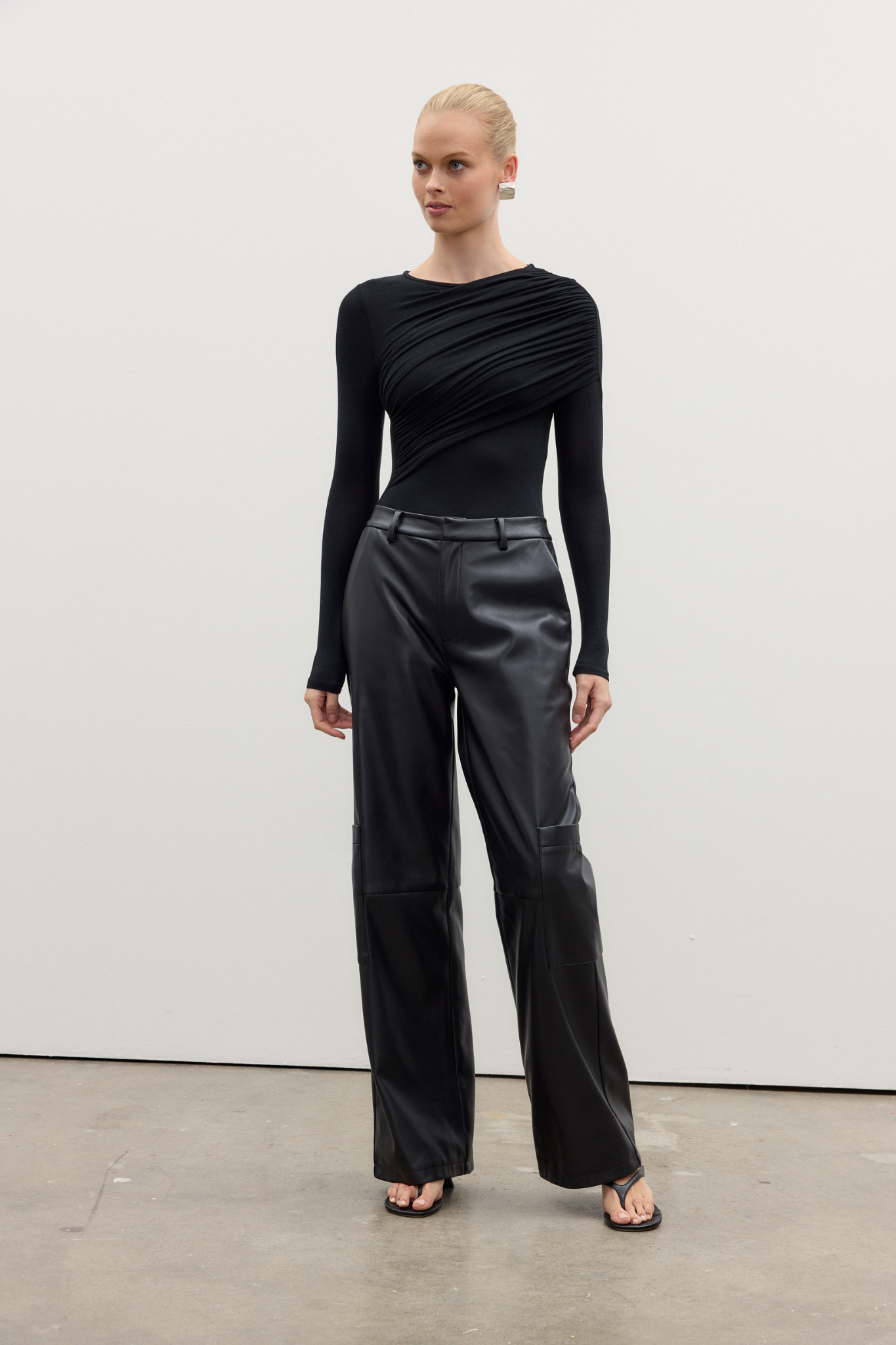 MILA BODYSUIT - SMOKE