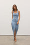 SABINE DENIM DRESS - OAKLAND BLUE