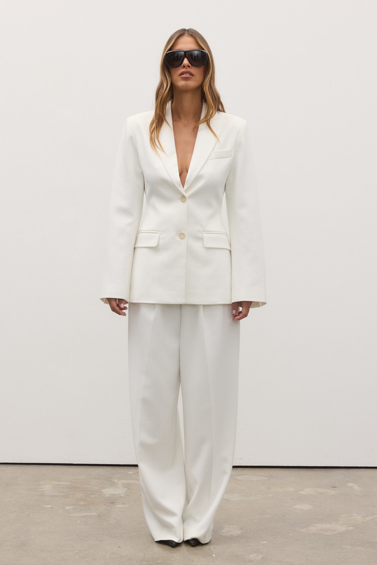 VALERIA BLAZER - WHITE