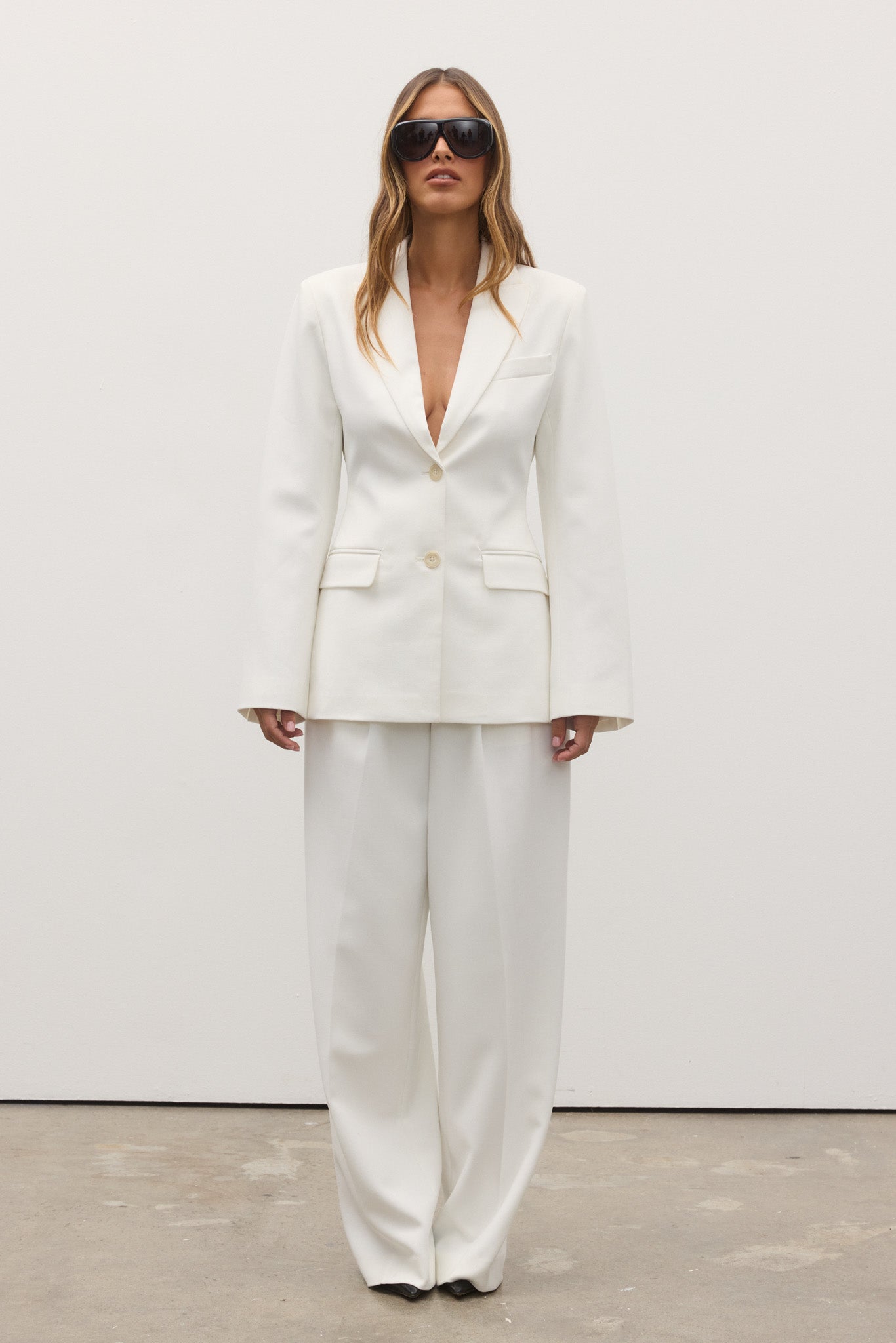 VALERIA BLAZER - WHITE