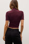 SHAY TOP - PLUM