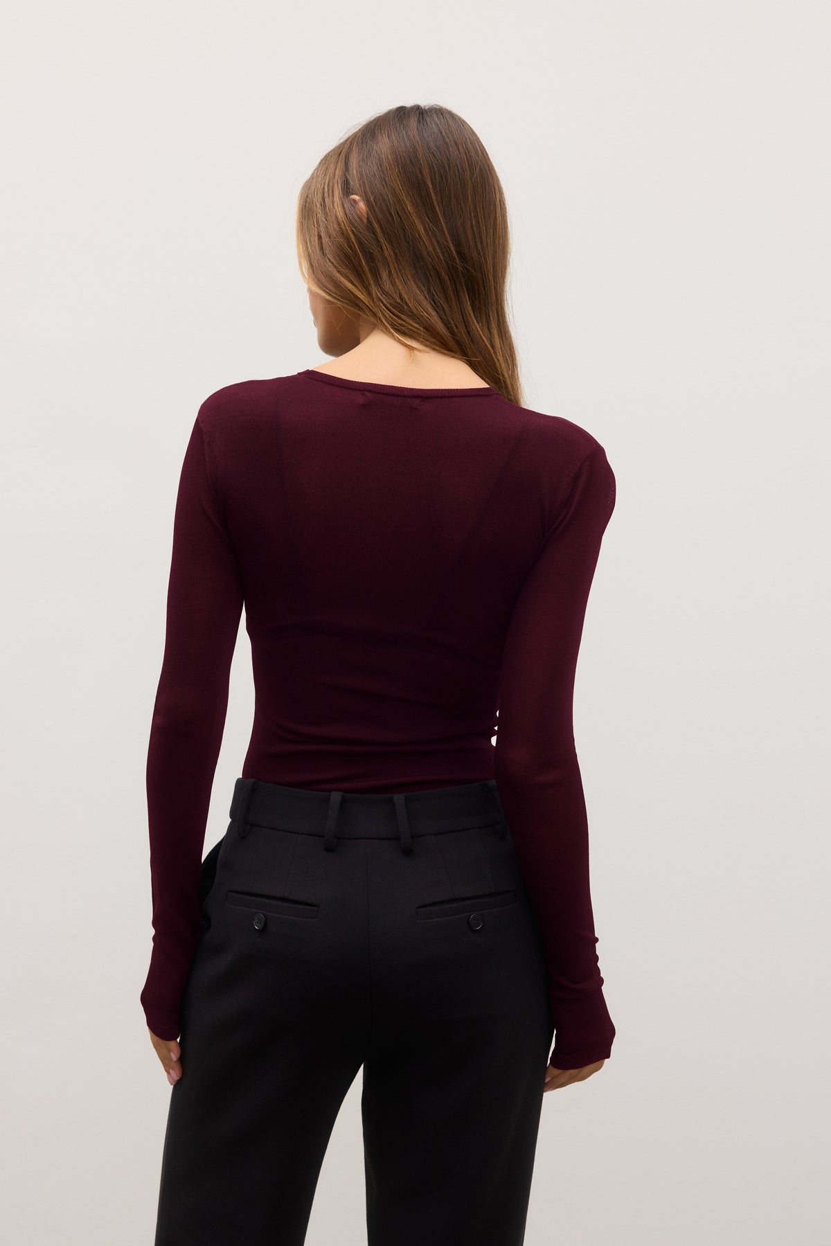 STEVIE TOP - PLUM