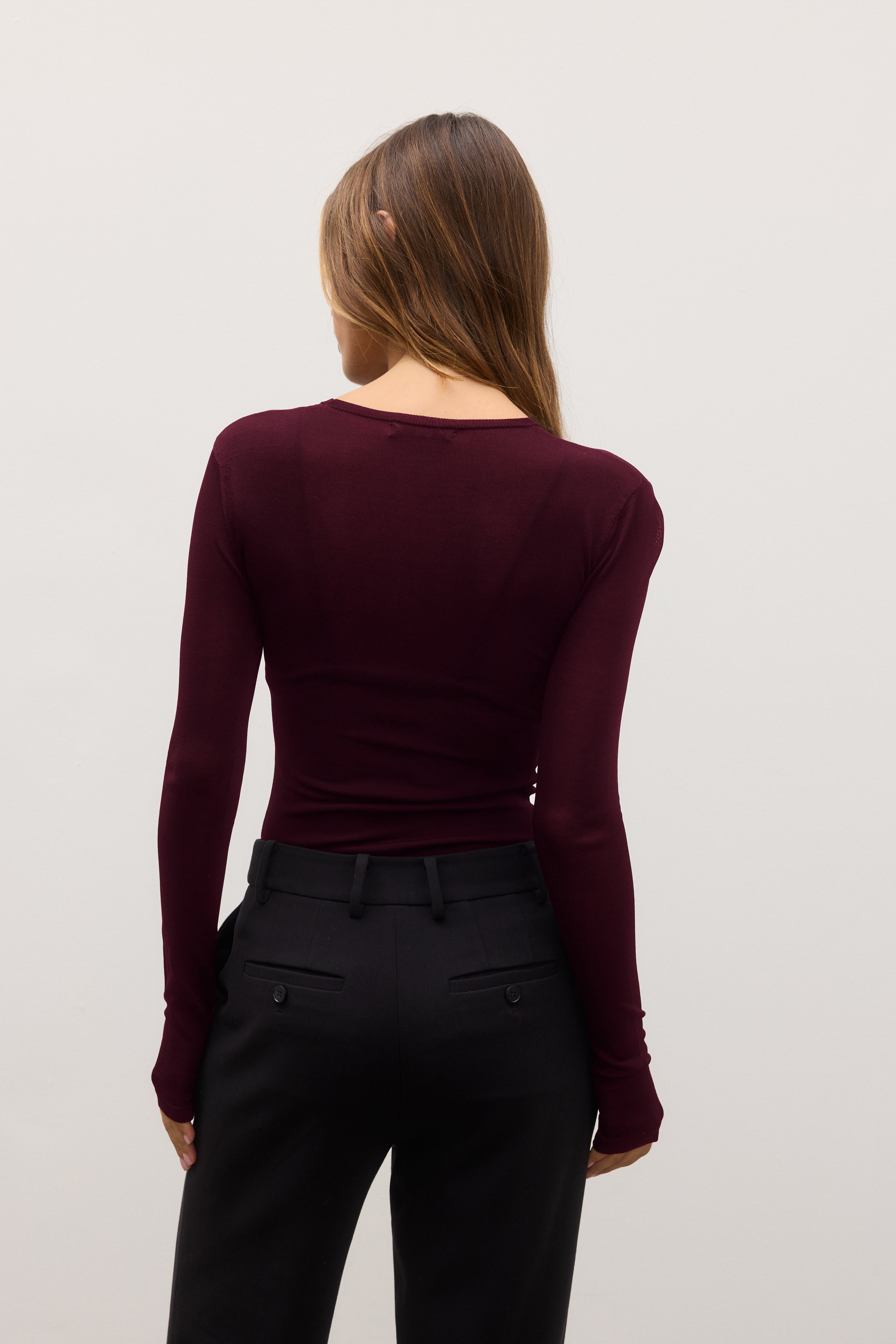 STEVIE TOP - PLUM