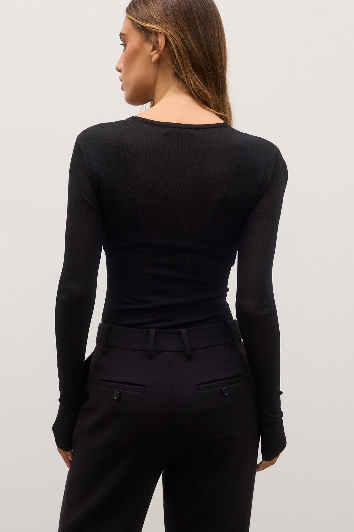 STEVIE TOP - BLACK