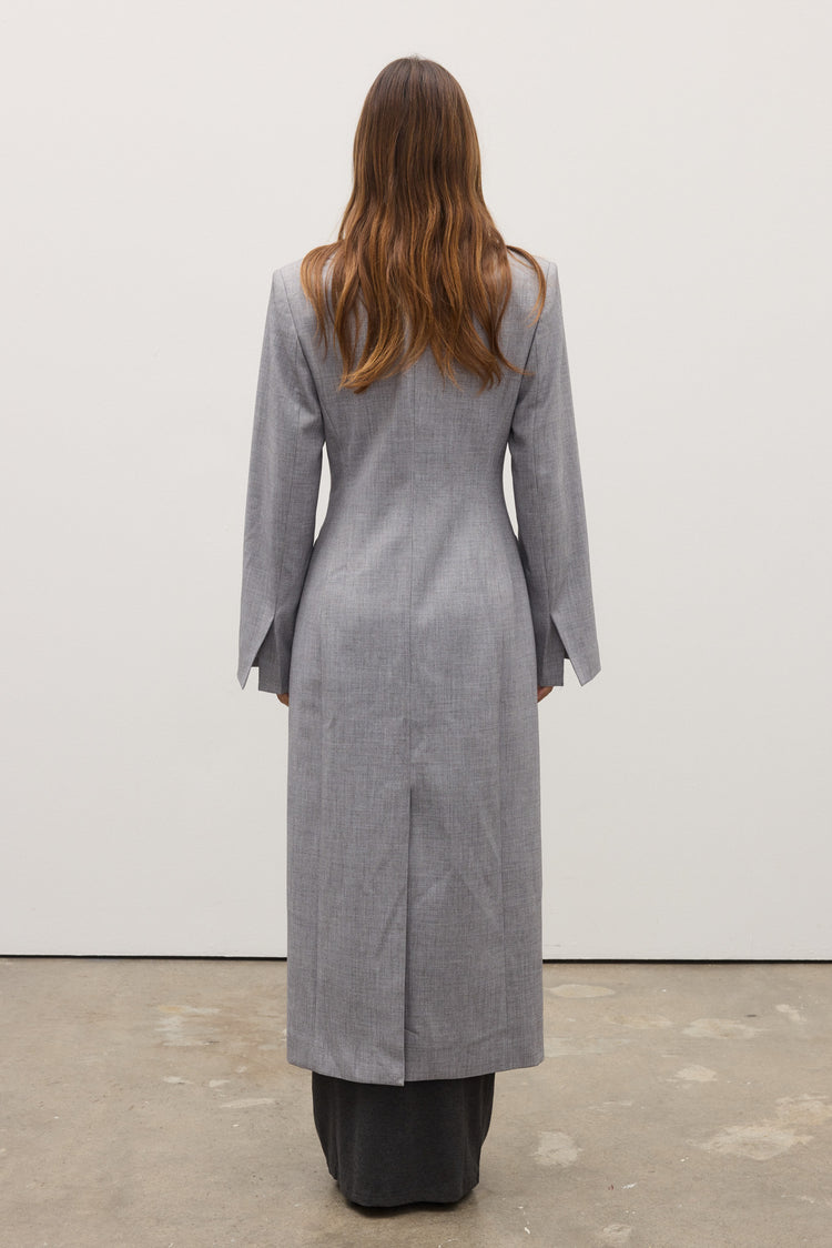 VALERIA COAT - FOG GREY