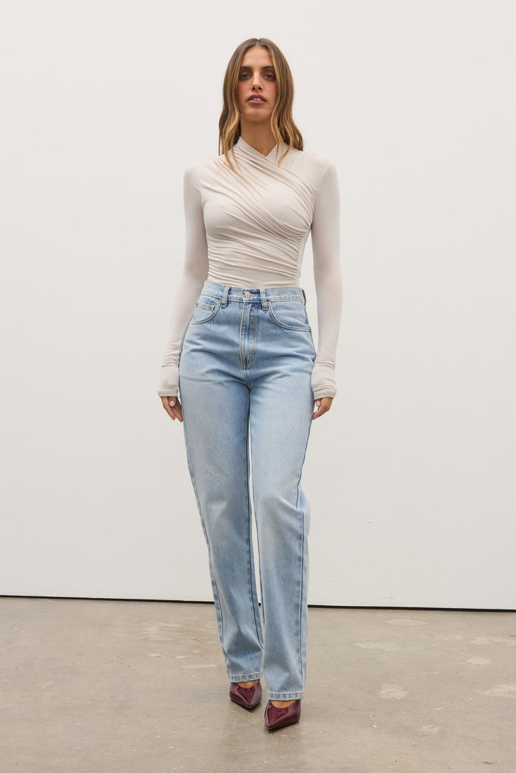 HEIDI HIGH WAISTED JEANS - ATLANTA
