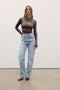 AMRITA BODYSUIT - SMOKE