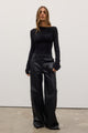 AMELIA PANT - BLACK