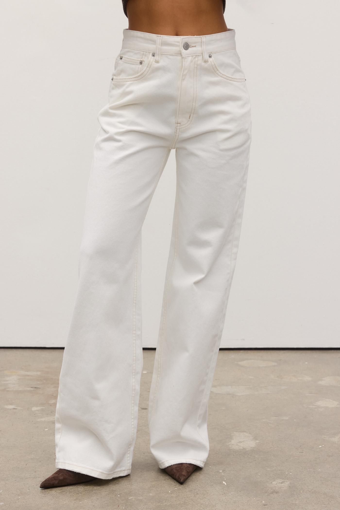 ALEXA DENIM - GEISHA WHITE