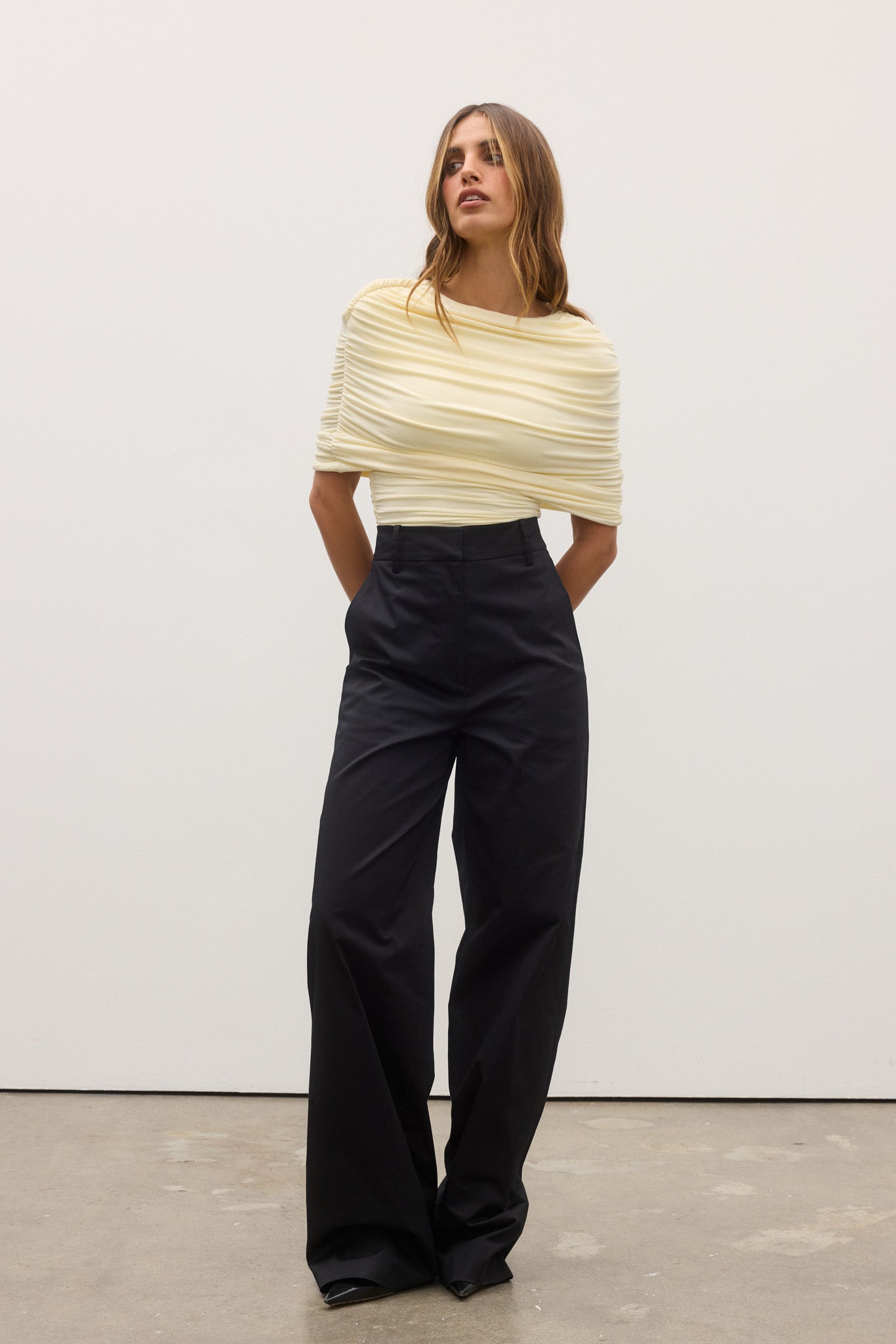 DAISY BODYSUIT - LEMON