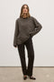 LEE LONG SLEEVE - BROWN STRIPE