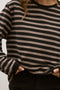 LEE LONG SLEEVE - BROWN STRIPE