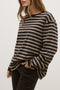LEE LONG SLEEVE - BROWN STRIPE