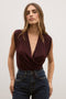 ESME TOP - BURGANDY