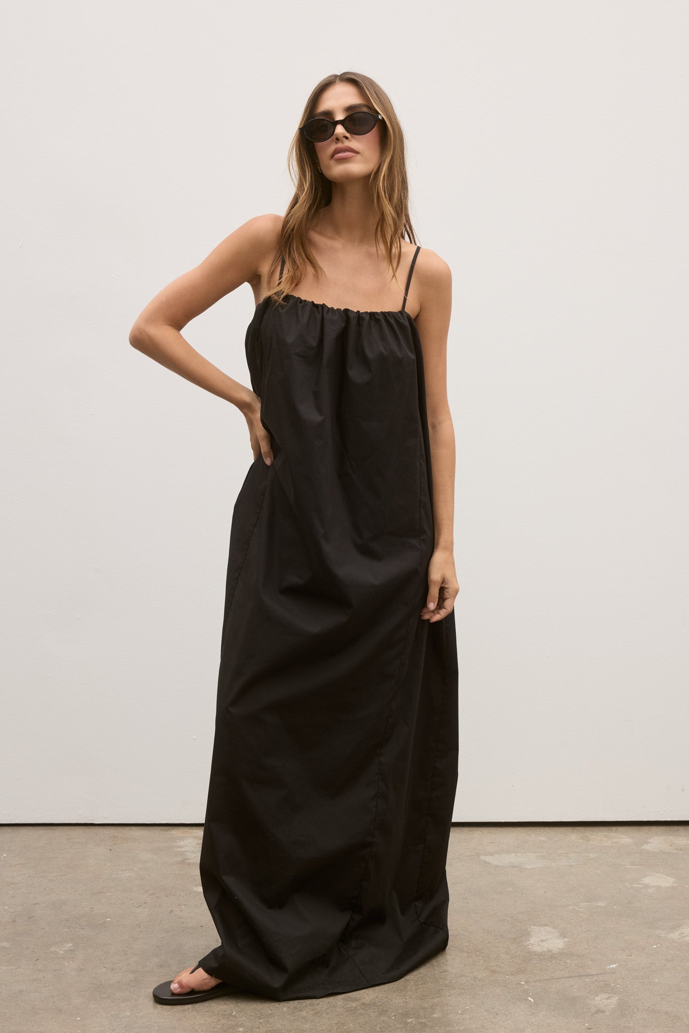 CARRIE MAXI DRESS - BLACK