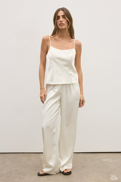 SOLENE PANT - WHITE