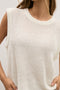 MARGO KNIT VEST - IVORY