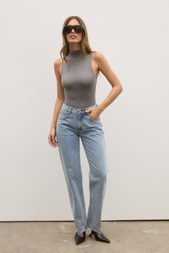 Julia Straight Leg Jean in Atlanta, view 1, Bayse Brand