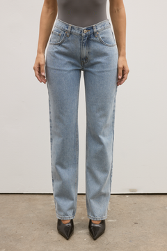 Julia Straight Leg Jean in Atlanta, view 2, Bayse Brand