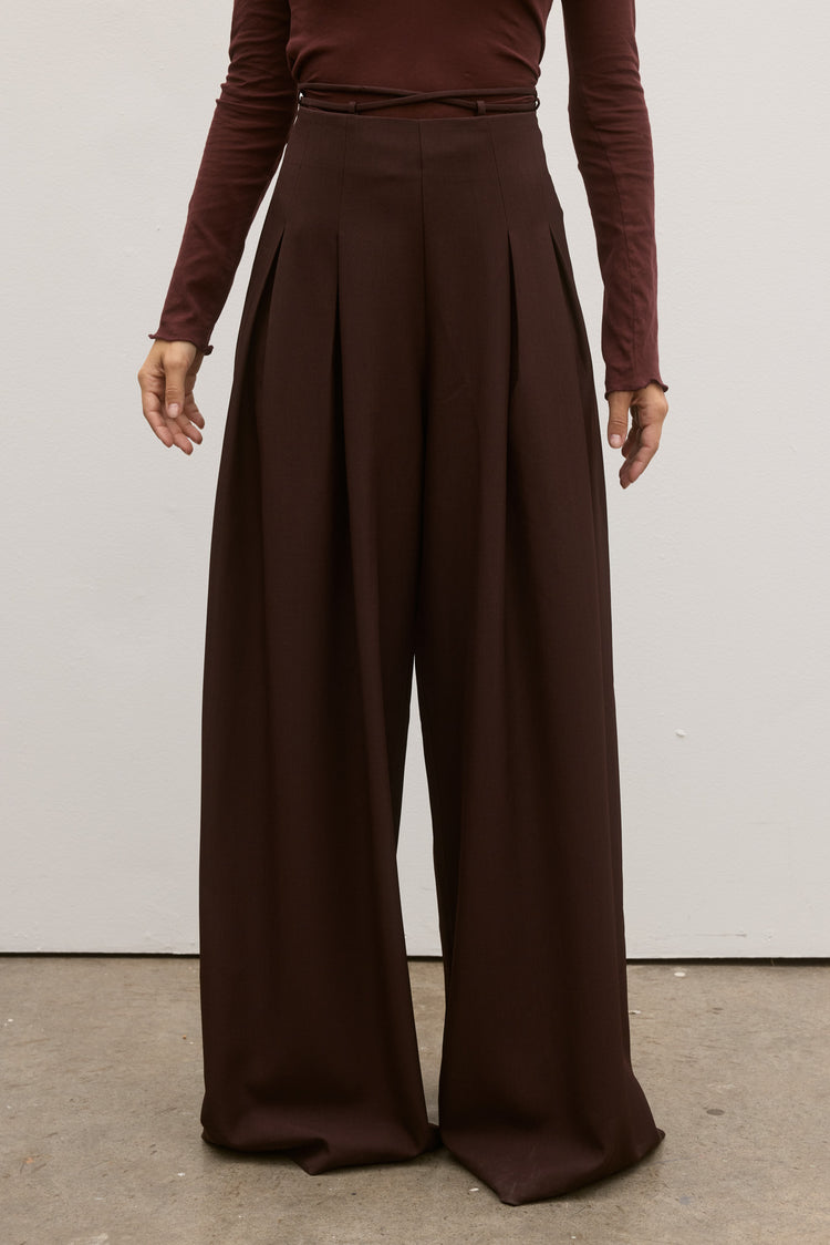LINCOLN PANT - BURGUNDY
