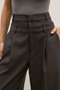 ISABEL PANT - CHARCOAL GREY