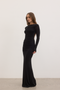 NESSA MAXI DRESS - SHADOW