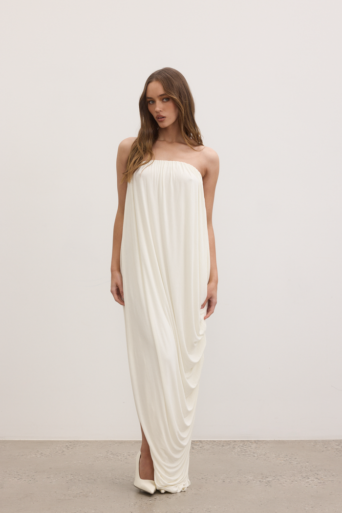 CALLISTA MAXI DRESS - IVORY