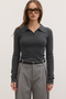 DAHLIA TOP - GREY