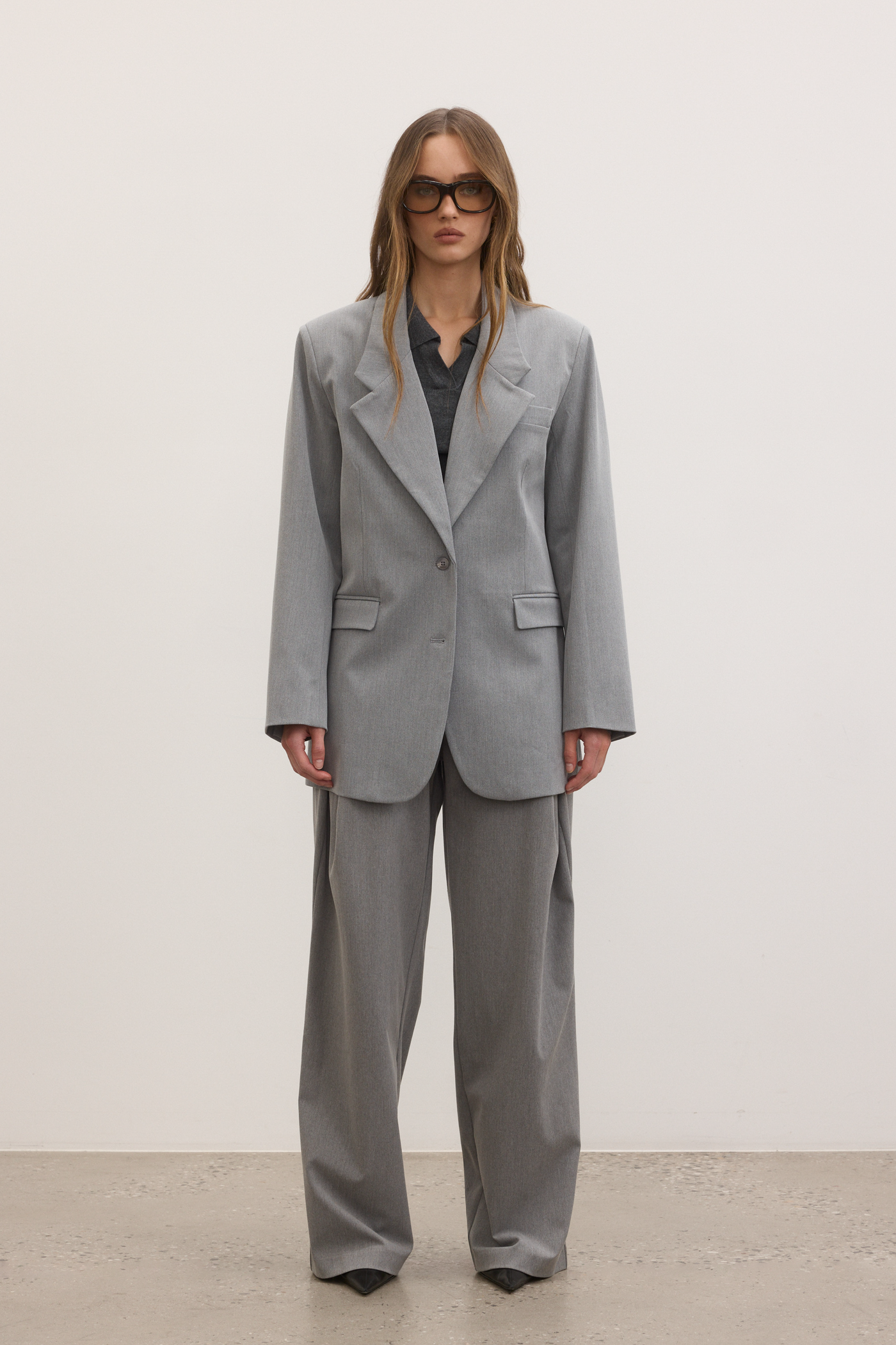 EVIE BLAZER - MOUSE