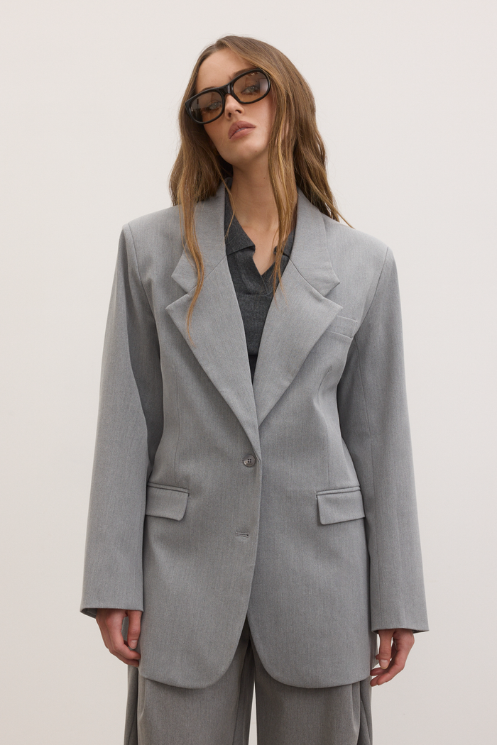 EVIE BLAZER - MOUSE
