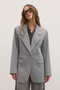 EVIE BLAZER - MOUSE