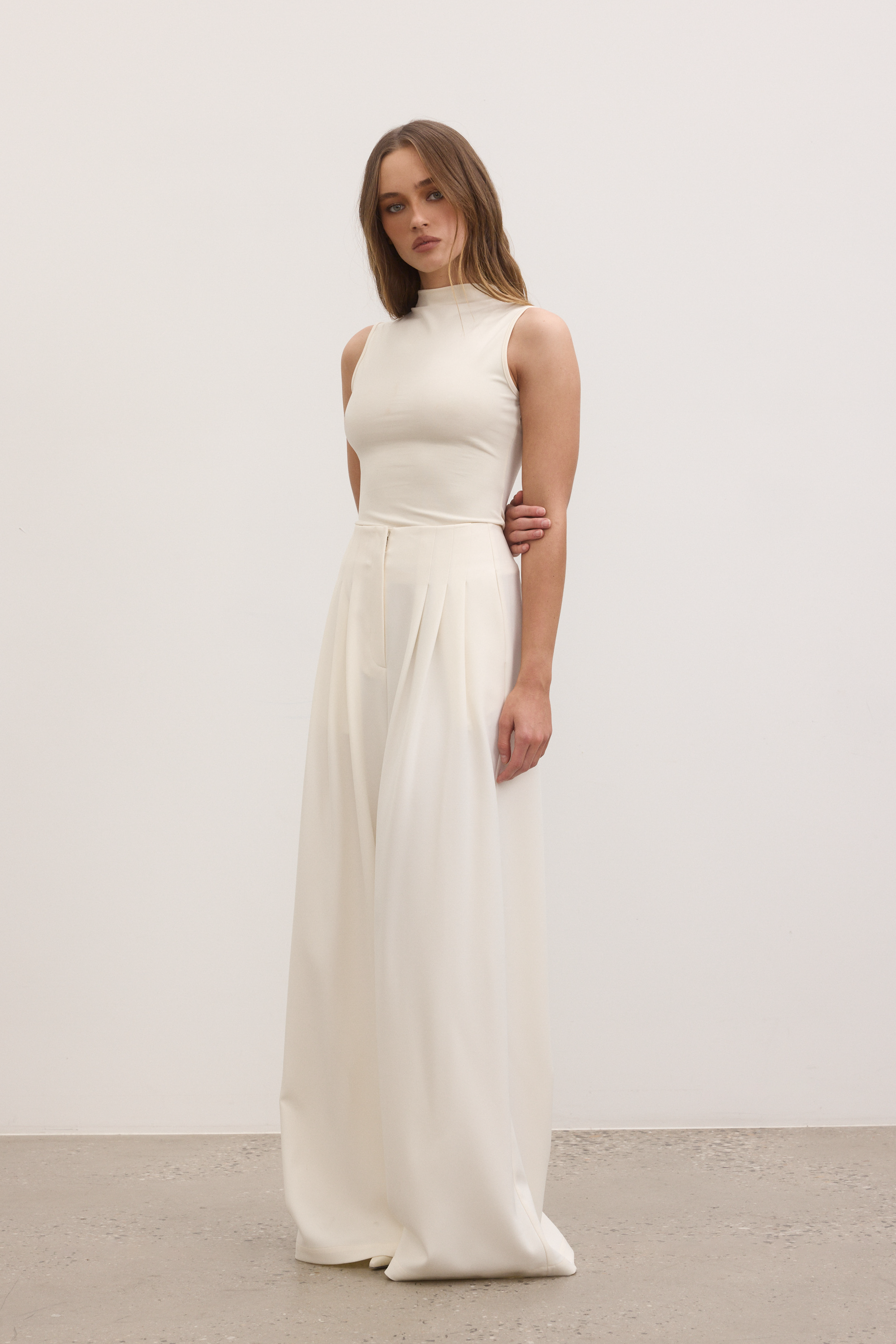 ROMI TOP - IVORY