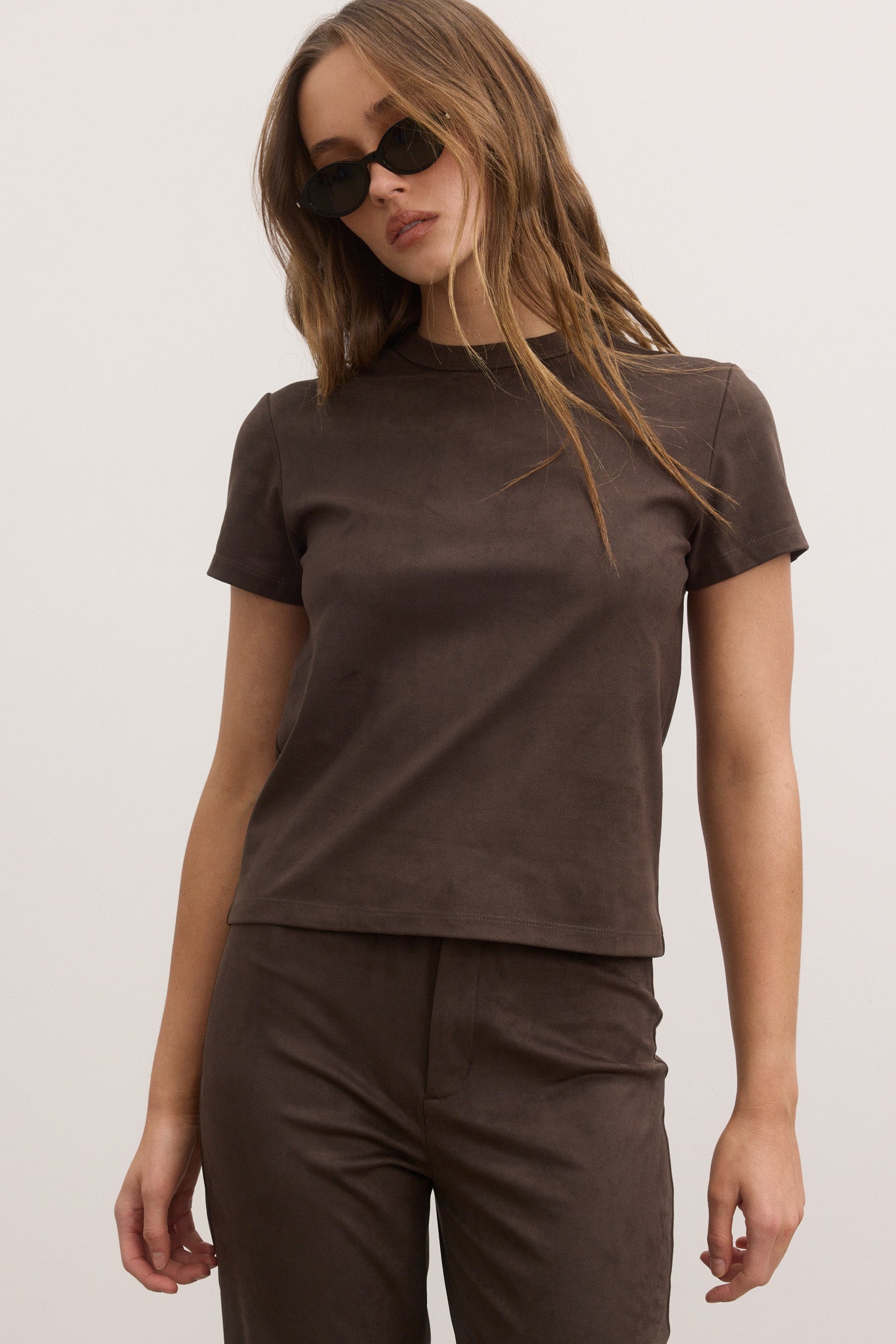 TESS T-SHIRT - DARK ASHEN