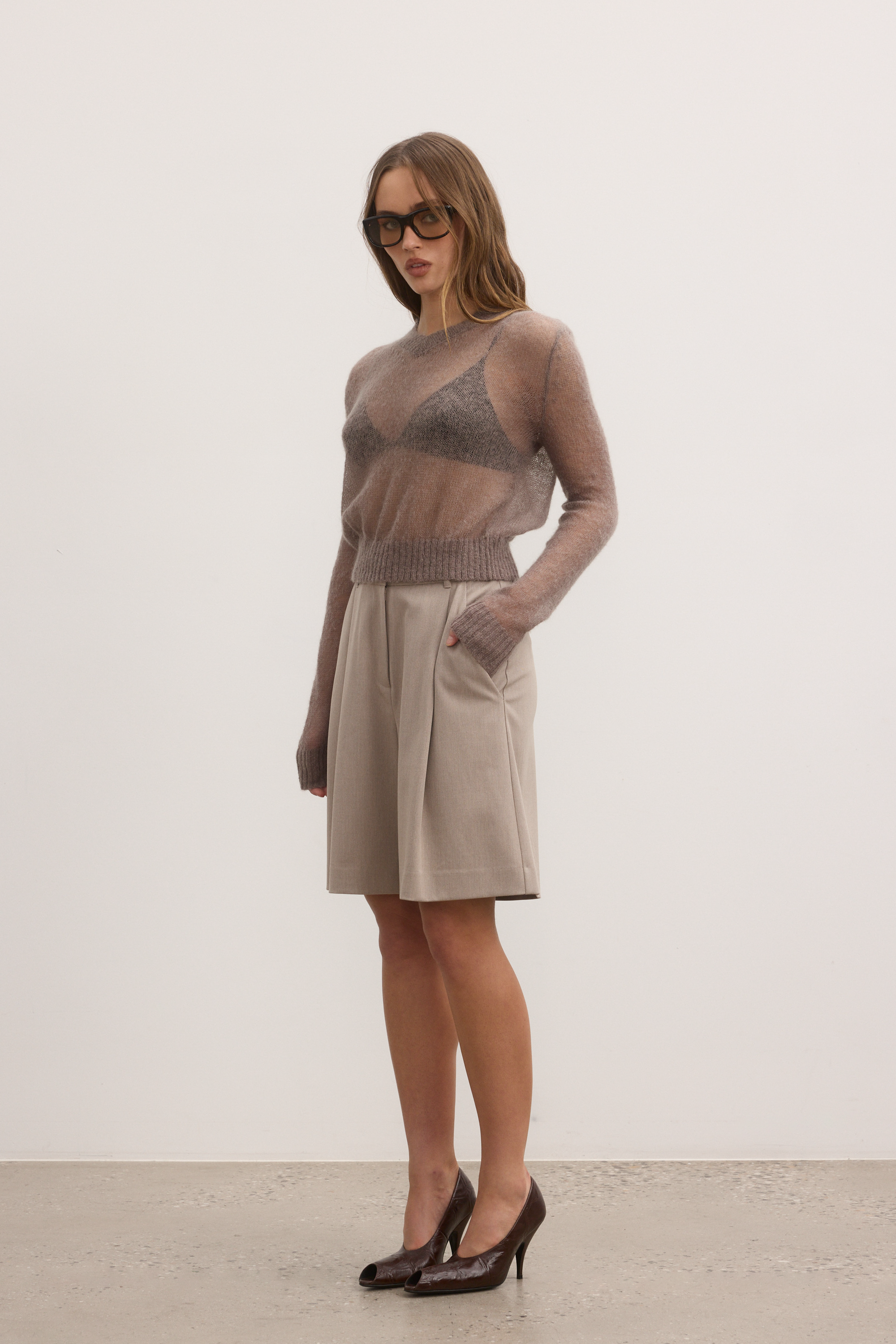 MAUDIE KNIT - SMOKE