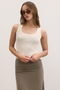ORLA TOP - IVORY