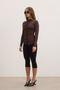 LULU CAPRIS - BLACK